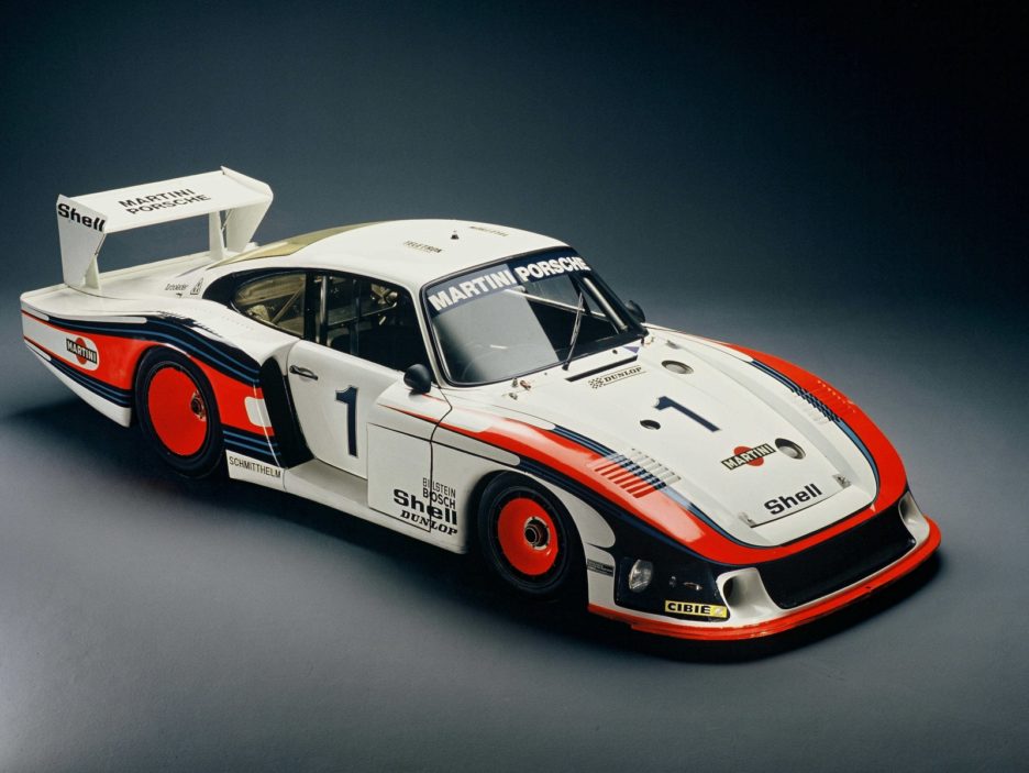 Porsche 935-78 vista dall'alto