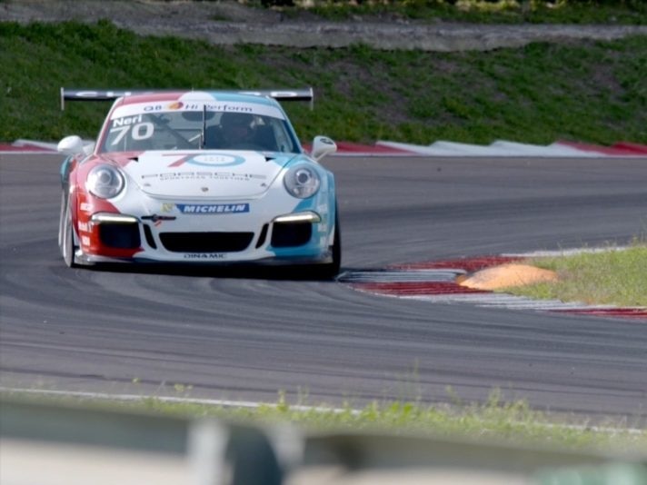 Traiettroia Porsche 911 GT3 cup 2